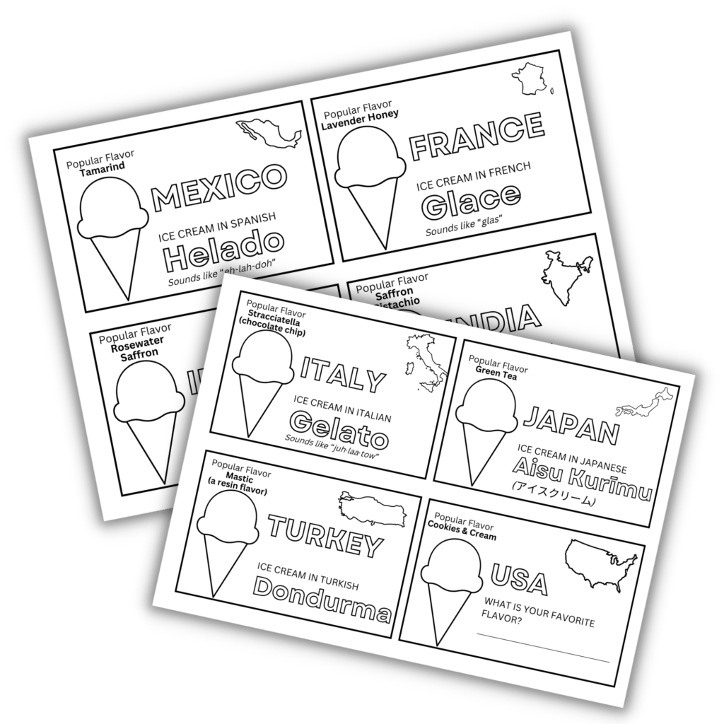 Ice Cream for Breakfast Day Free Printable